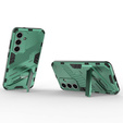 Etui do Samsung Galaxy A36 5G, Military kickstand, zielone
