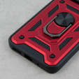 Etui pancerne do Xiaomi Redmi 12, CamShield Slide, czerwone