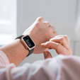 2w1 Etui + Szkło Hartowane do Apple Watch 4/5/6/SE 40mm, Różowe złoto
