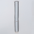 Pasek Nylonowy do Apple Watch 1/2/3/4/5/6/7/8/9/10/11/SE Ultra 1/2/3 42/44/45/46/49mm, Czarny / Biały