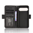 Etui z klapką do Google Pixel 9 / Google Pixel 9 Pro, Card Slot, czarne