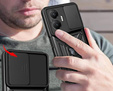 Etui pancerne do Xiaomi Poco F7, CamShield Slide, czarne