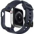 Pasek z etui Spigen do Apple Watch 4/5/6/7/8/9/SE 44/45mm, Rugged Armor Pro, charcoal grey