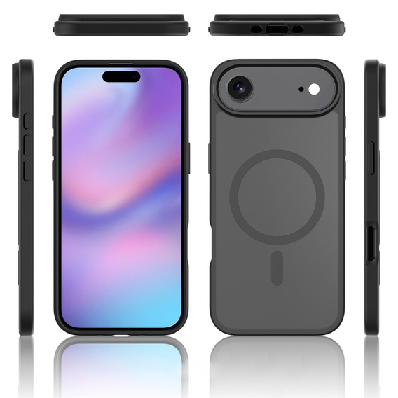 Etui do iPhone Air, Matt Case, do MagSafe, matowe czarne