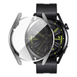 2w1 Etui z osłoną na ekran do Huawei Watch GT 3 42mm, Srebrne