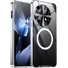 Etui z ochroną aparatu do OnePlus 13, CamShield MagSafe, srebrne