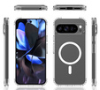 Etui do Google Pixel 10 Pro XL, Fusion Hybrid, do MagSafe, przezroczyste