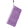 Etui do Huawei Nova 11i, Kwiaty, fioletowe