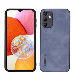 Etui do Samsung Galaxy A14 5G, ERBORD Business, z blaszką do uchwytów samochodowych, niebieskie