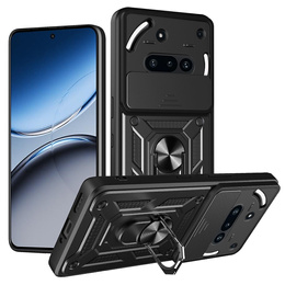 Etui pancerne do Nothing Phone 3a, CamShield Slide, czarne