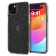 Etui Spigen do iPhone 15, Liquid Crystal, Przezroczyste