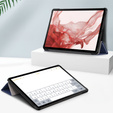 Etui do Samsung Galaxy Tab S9, Smartcase z miejscem na rysik, granatowe