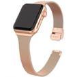 Tech-Protect Bransoleta Milanese do Apple Watch 1/2/3/4/5/6/7/8/SE 38/40/41 MM, Różowe złoto