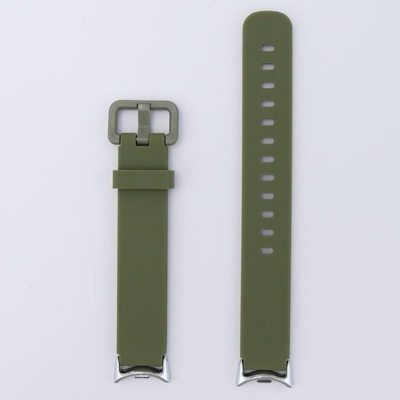 Pasek Silikonowy do Xiaomi Smart Band 10 / 9 / 8, Zielony