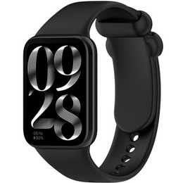 Pasek Silikonowy do Xiaomi Smart Band 8 Pro / Xiaomi Smart Band 9 Pro, Czarny