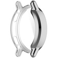 2w1 Etui z Osłoną na ekran do Garmin Vivoactive 5, Srebrne
