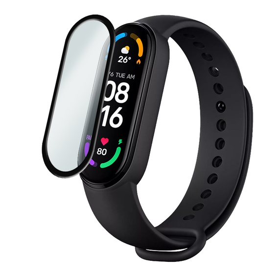 2x Szkło Hybrydowe ERBORD do Xiaomi Mi Band 6