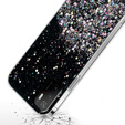 Etui do Xiaomi POCO M3, Glittery, czarne