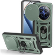 Etui pancerne do Realme 12 Pro 5G / 12 Pro+ 5G, CamShield Slide, zielone