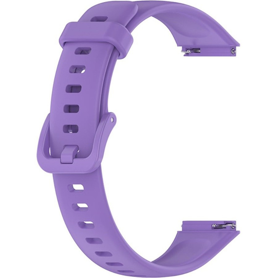 Pasek Silikonowy do Huawei Band 7, Fioletowy