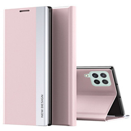 Etui z klapką do Samsung Galaxy M33 5G, Side Magnetic, różowe