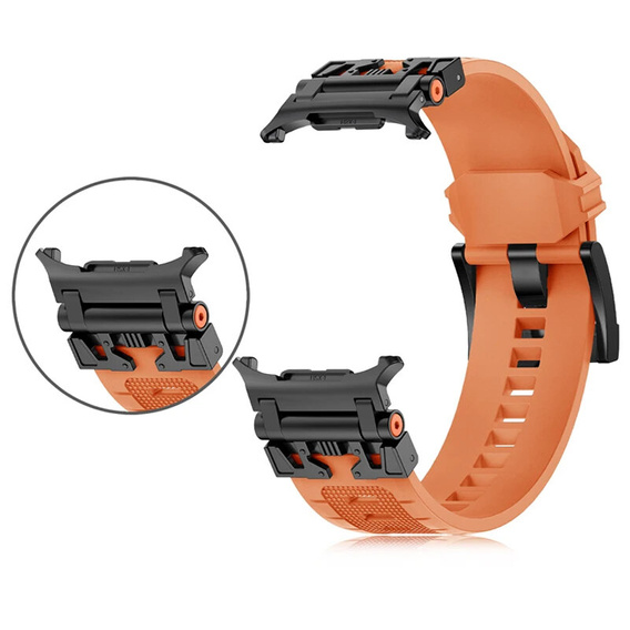 Pasek do Samsung Galaxy Watch Ultra 47mm (2025 / 2024), Pomarańczowy