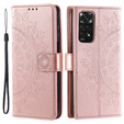 Etui z klapką do Xiaomi Redmi Note 11/11S, Mandala, różowe