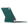 Etui z klawiaturą do iPad Air 13" 2024 (6 gen.), Magnetic Keyboard Touchpad, zielone