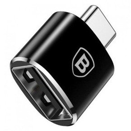 Baseus adapter Mini OTG USB-C na USB-A 3.1 10 Gbps - Czarny