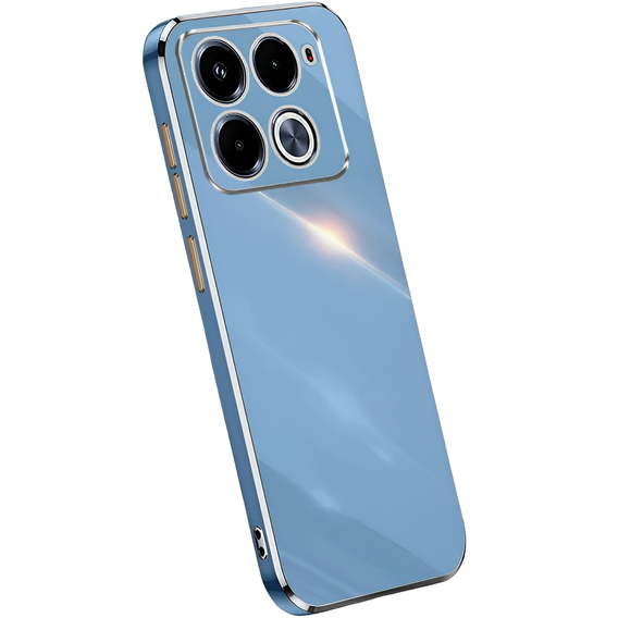 Etui do Infinix Note 40 Pro, Glamour CamShield, niebieskie