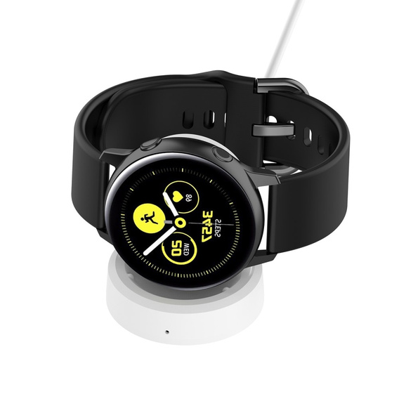 Ładowarka, Stacja dokująca do Samsung Galaxy Watch 3/4/5/Active, Biała