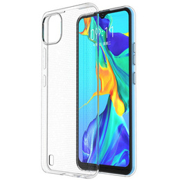 Etui cienkie do Realme C11 2021, Slim, przezroczyste