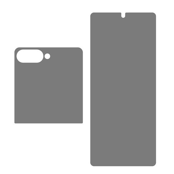 Folia hydrożelowa prywatyzująca do Samsung Galaxy Z Flip7 5G - na ekran wewnętrzny i zewnętrzny