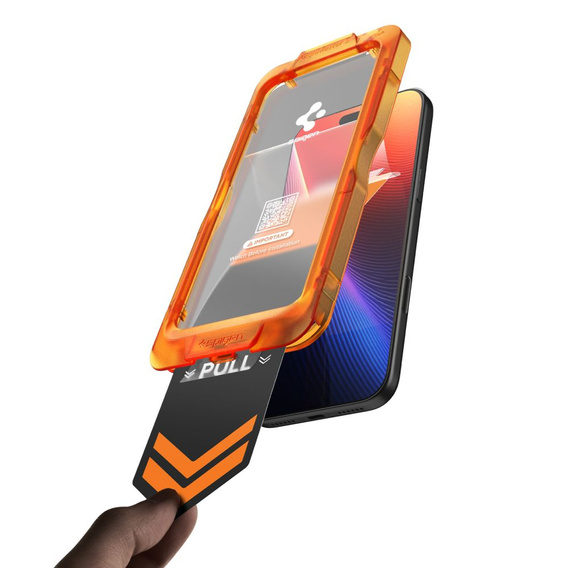 3x SPIGEN Szkło Hartowane do iPhone 17 Pro Max, Glas.tR AlignMaster Slim