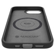 Etui Spigen do iPhone 16E, Enzo Aramid MagSafe, carbon czarne + Szkło Hartowane 9H