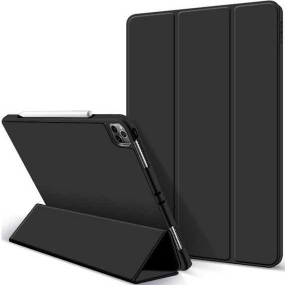 Etui do iPad Pro 11" 2022/2021 (4/3 gen.), Smartcase z miejscem na rysik, czarne