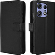 Etui z klapką do Motorola Edge 50 Pro, Wallet Smart Magnet, czarne