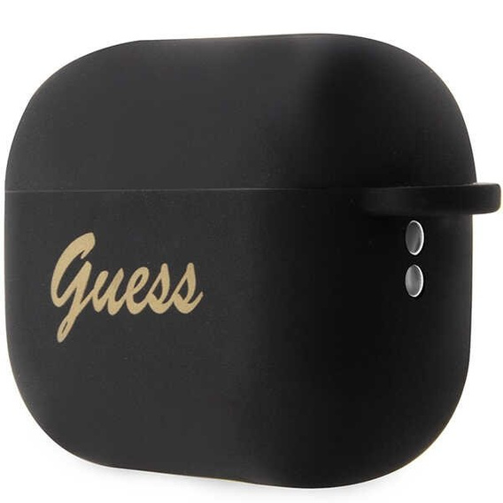 Etui Guess do AirPods Pro 2, Silicone Charm, Czarne