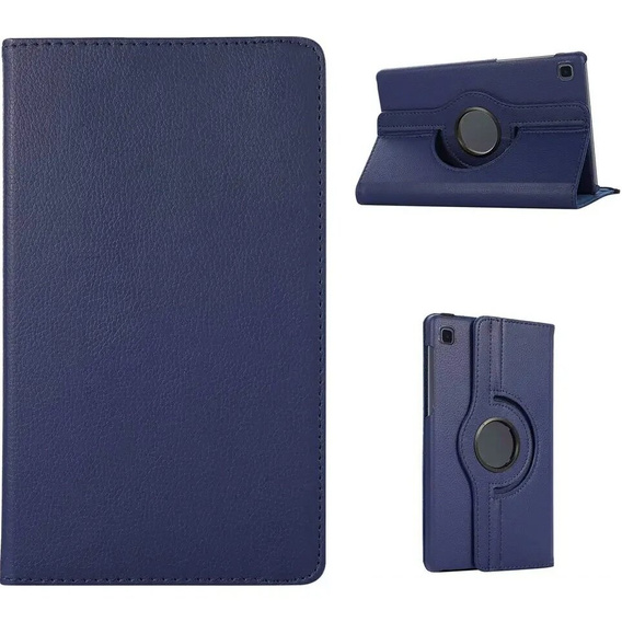 Etui do Samsung Galaxy Tab S6 Lite 10.4" 2020/2022/2024, Obrotowe 360, granatowe