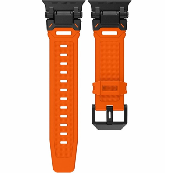Pasek ERBORD ProTech do Apple Watch 1/2/3/4/5/6/7/8/9/10/11/SE Ultra 1/2/3 42/44/45/46/49mm, Pomarańczowy