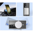 Etui do Samsung Galaxy S23 Ultra, Hybrid MagSafe, magnetyczne przezroczyste