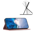 Etui z klapką do Xiaomi Redmi Note 13 Pro 4G / Xiaomi Redmi Note 14S / Xiaomi Poco M6 Pro 4G, BINFEN Wallet, różowe