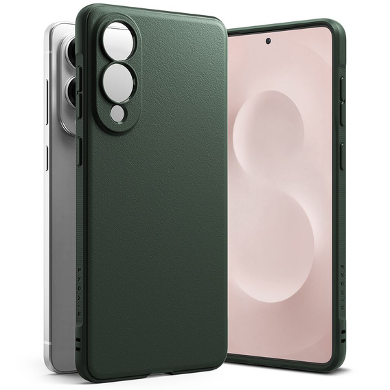 Etui Ringke Onyx do Samsung Galaxy S25 Edge + Szkło Hartowane 9H – Zielone