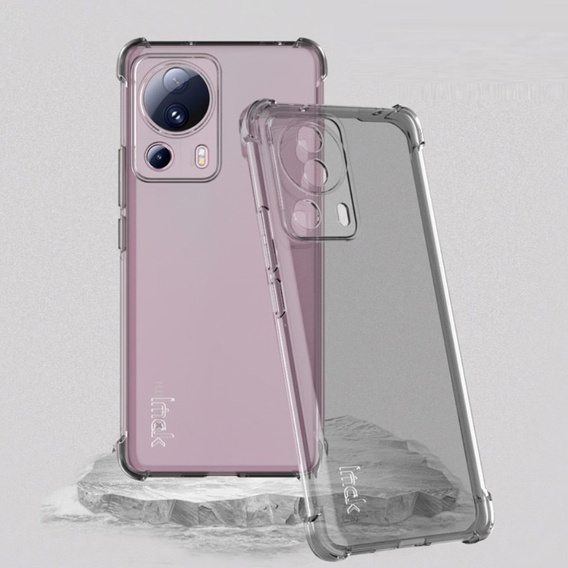 Etui IMAK do Xiaomi 13 Lite, Dropproof, przezroczyste / czarne