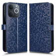 Etui z klapką do Realme Note 70T 4G, Wallet Rhombus, niebieskie