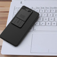 Etui do Xiaomi Redmi Note 13 5G, pancerne Nillkin, CamShield Pro, czarne + 2x Szkło hartowane 