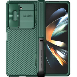 Etui NILLKIN do Samsung Galaxy Z Fold5 5G, CamShield Pro Case, Z podstawką, Zielone