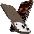 Etui BENKS Kevlar do iPhone 17 Pro, Magnetic Armor Tint 1000D 0069, do MagSafe, aktywny przycisk – złote