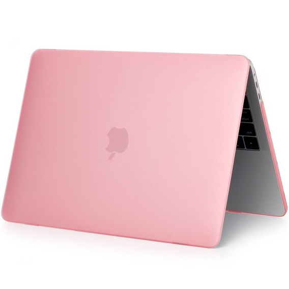 Etui do MacBook Air 13 A2337 M1 A2179 A1932, Hard Case Obudowa, Różowe