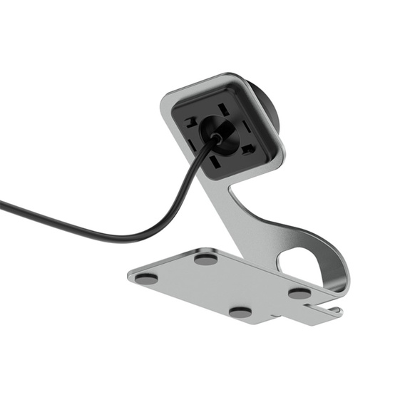 Aluminiowa Stacja Dokująca z kablem USB do zegarków Garmin, Szara